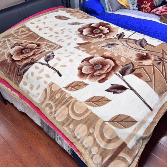 Beschwerte Decke, 300 g/m², hochwertige Heimtextilien-Fleecedecken für den Winter